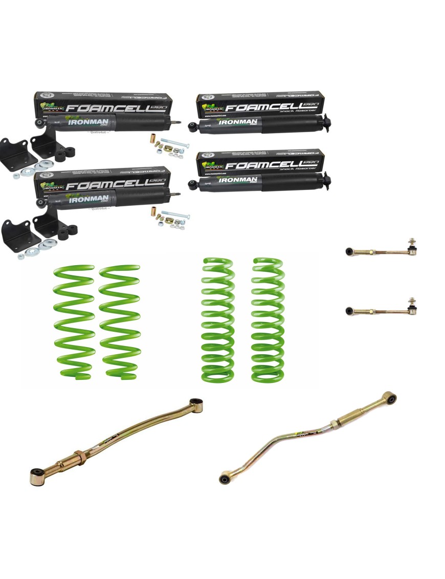 4" Lift Kit Setup for Jeep Wrangler JK Ironman 4" Lift Kit Setup for Jeep Wrangler JK Ironman