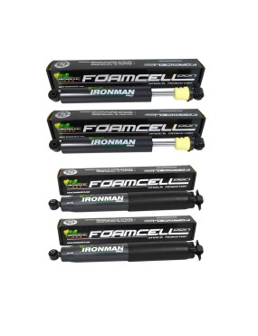 Shocks set 2,5-4" lift Jeep...