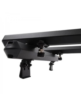 Modular Roof Rack 24" + 60" Black for Factory Roof Rails Jeep Wrangler JLU