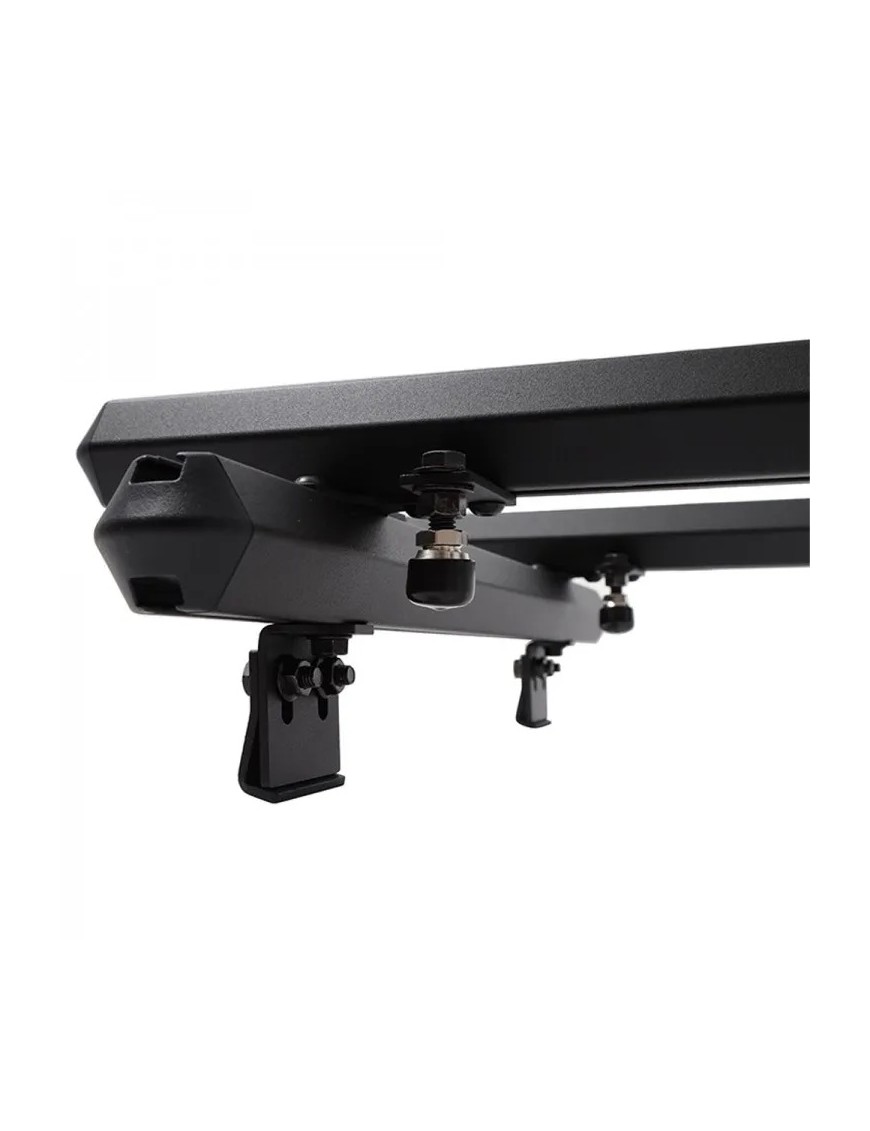 Modular Roof Rack 24" + 60" Black for Factory Roof Rails Jeep Wrangler JLU