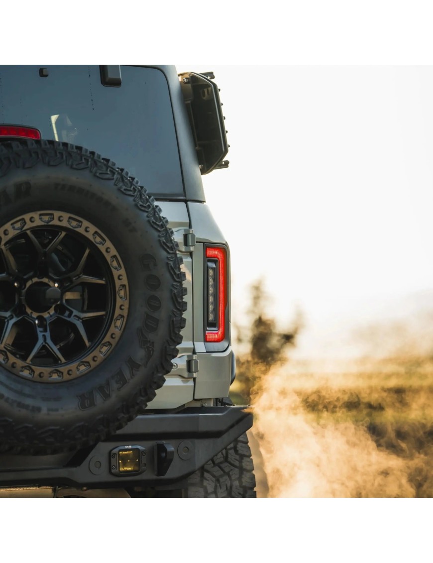 Flush LED Tail Lights for Ford Bronco 2021–2025 Wraparound