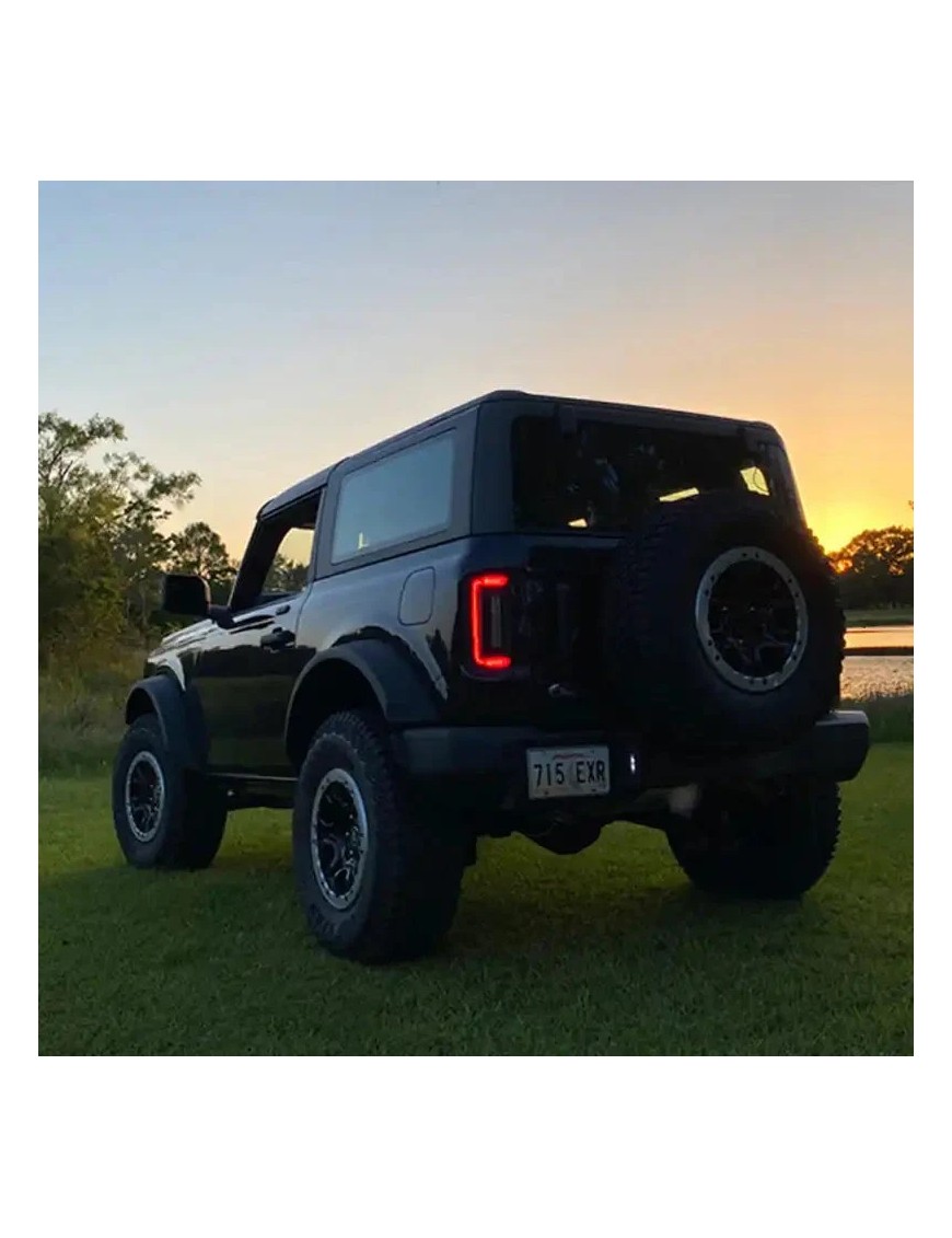 Flush LED Tail Lights for Ford Bronco 2021–2025 Wraparound