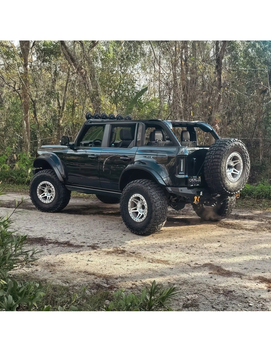 Flush LED Tail Lights for Ford Bronco 2021–2025 Wraparound