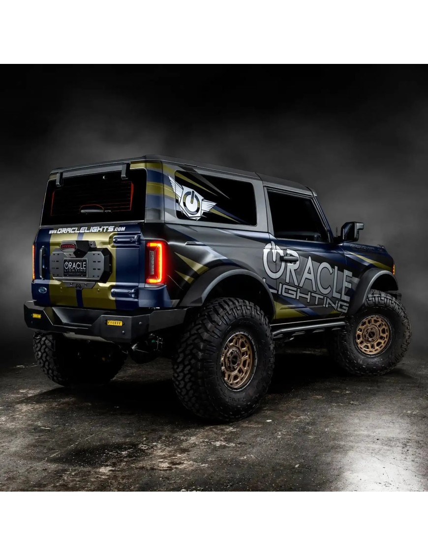 Flush LED Tail Lights for Ford Bronco 2021–2025 Wraparound