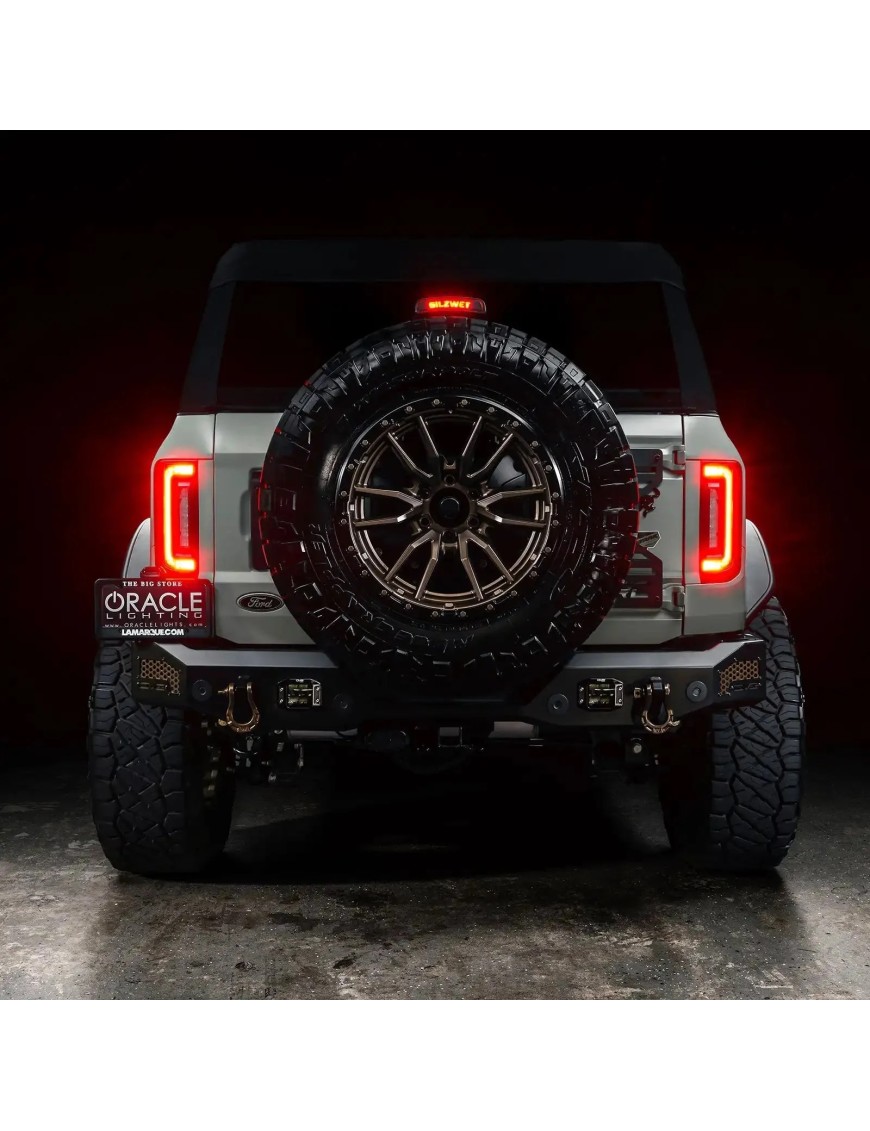 Flush LED Tail Lights for Ford Bronco 2021–2025 Wraparound