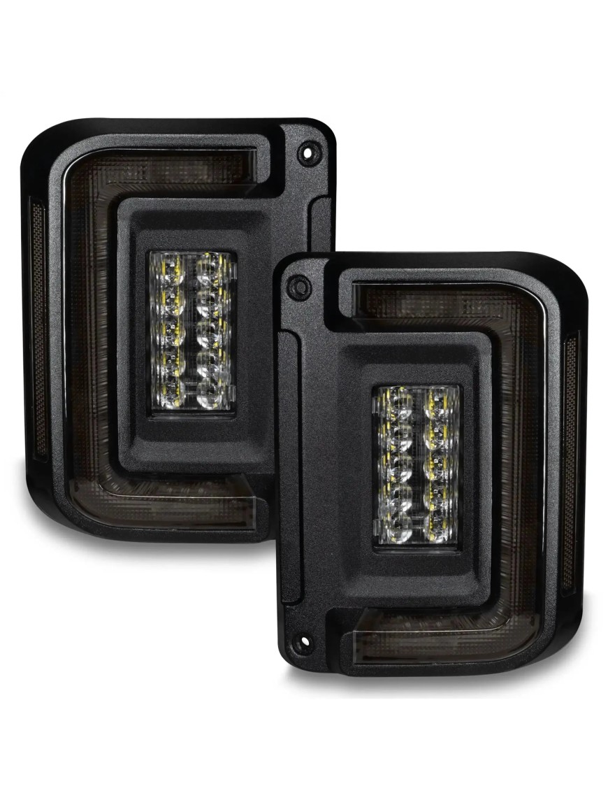 ORACLE Lighting Flush Mount LED Tail Lights for 2007-2017 Jeep Wrangler JK