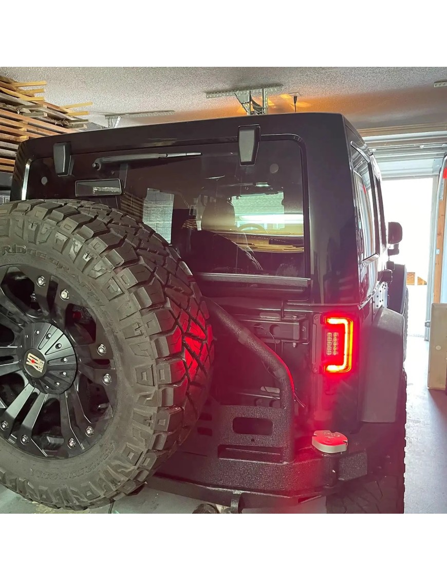 ORACLE Lighting Flush Mount LED Tail Lights for 2007-2017 Jeep Wrangler JK