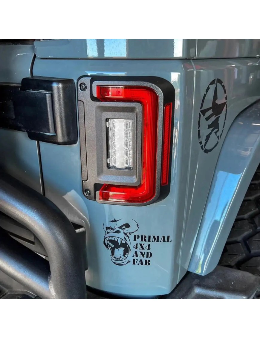 ORACLE Lighting Flush Mount LED Tail Lights for 2007-2017 Jeep Wrangler JK