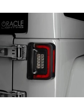 ORACLE Lighting Flush Mount LED Tail Lights for 2007-2017 Jeep Wrangler JK