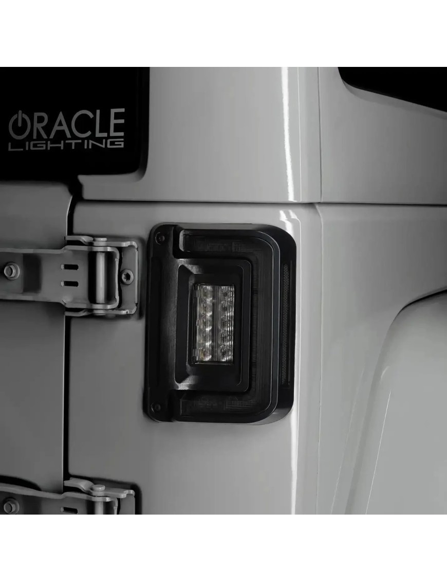 ORACLE Lighting Flush Mount LED Tail Lights for 2007-2017 Jeep Wrangler JK