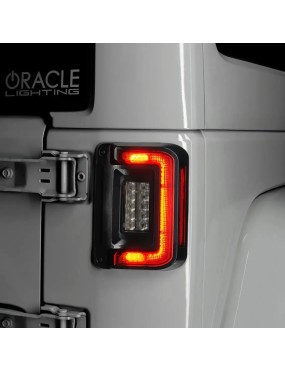 ORACLE Lighting Flush Mount LED Tail Lights for 2007-2017 Jeep Wrangler JK