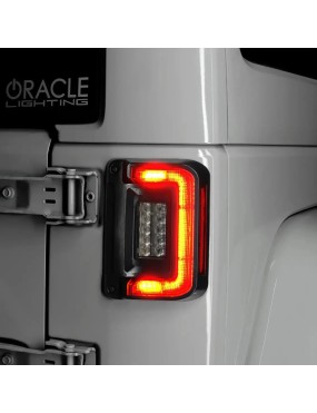 ORACLE Lighting Flush Mount LED Tail Lights for 2007-2017 Jeep Wrangler JK