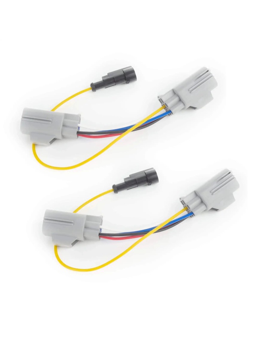 ORACLE Lighting Adapter Harness for Export Model Euro/UAE Jeep Wrangler JK Tail Light Amber Turn Signal (Pair)