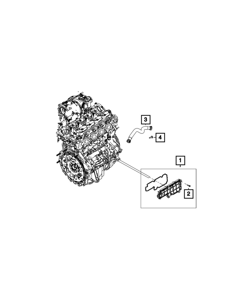 Engine Oil Separator - Mopar (4893609AD)