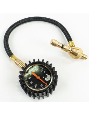 Air deflator with gauge OFD
