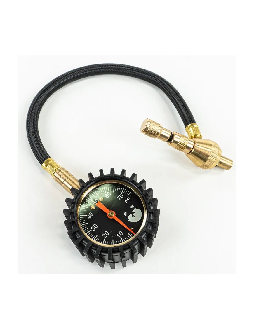 Air deflator with gauge OFD