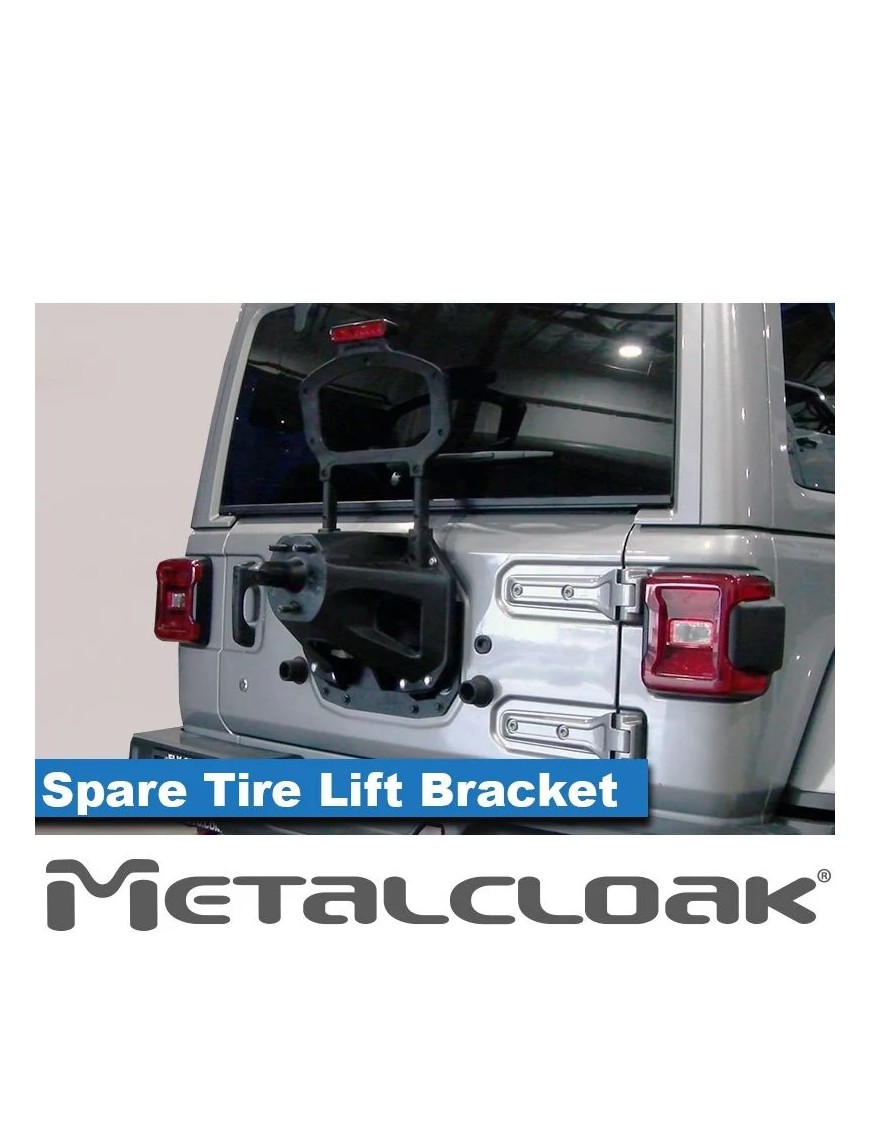JL Wrangler Spare Tire Lift Bracket