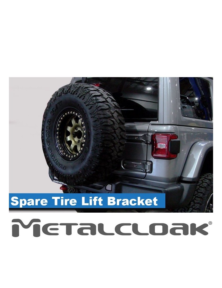JL Wrangler Spare Tire Lift Bracket