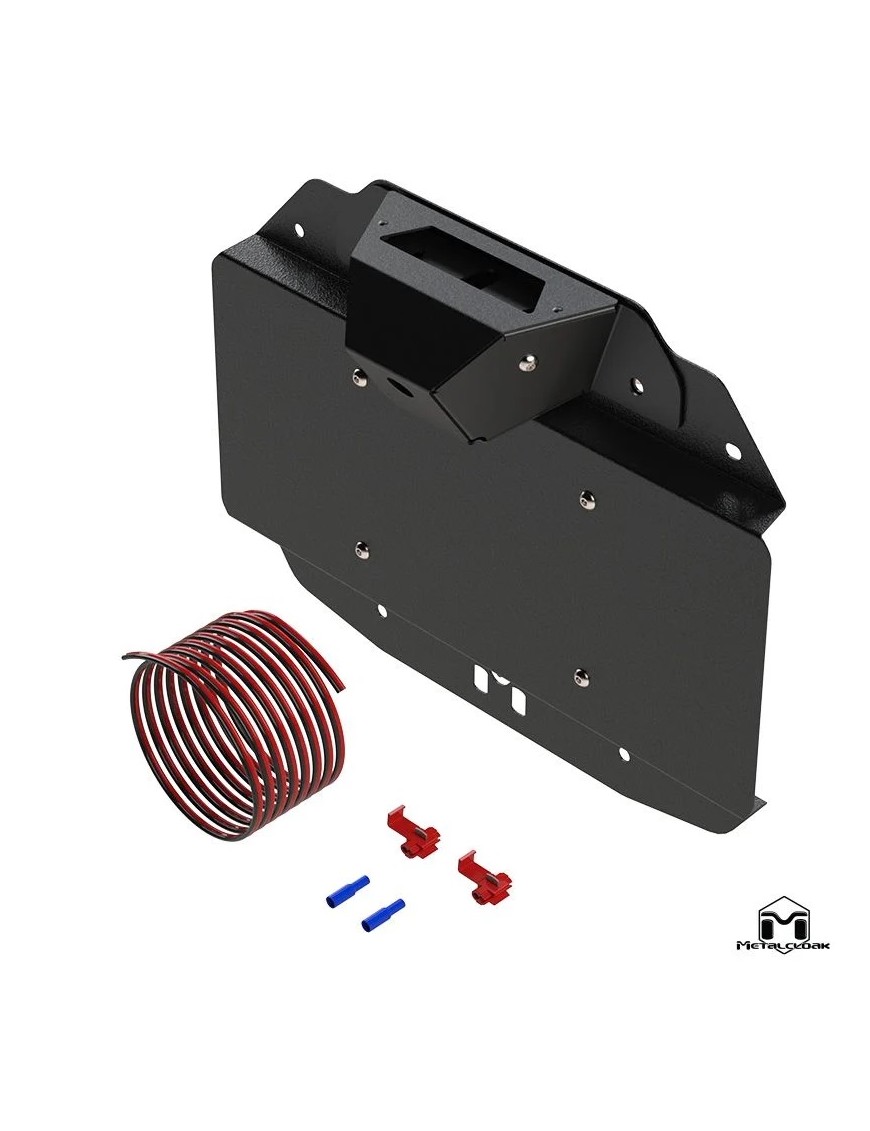 JL Wrangler Spare Tire Delete Kit Camera Mount