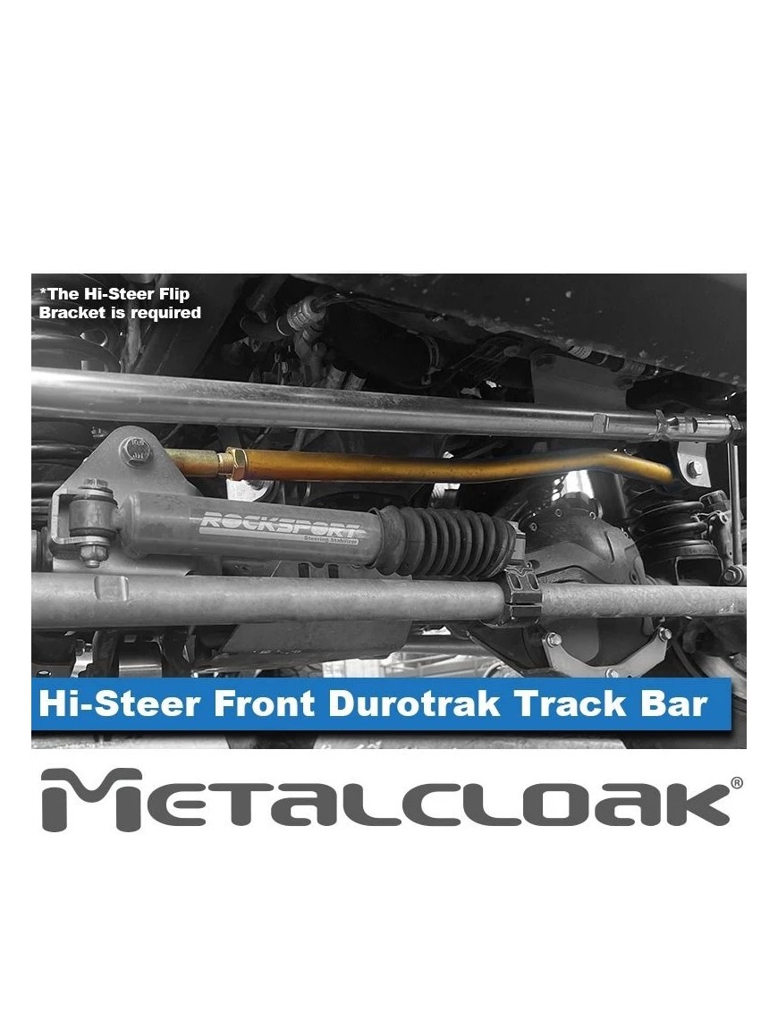 Hi-Steer Front Durotrak Trackbar, JL Wrangler | JT Gladiator