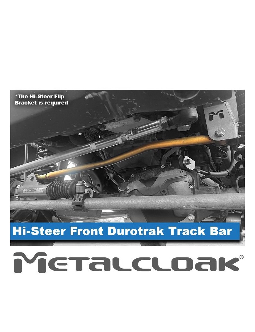 Hi-Steer Front Durotrak Trackbar, JL Wrangler | JT Gladiator