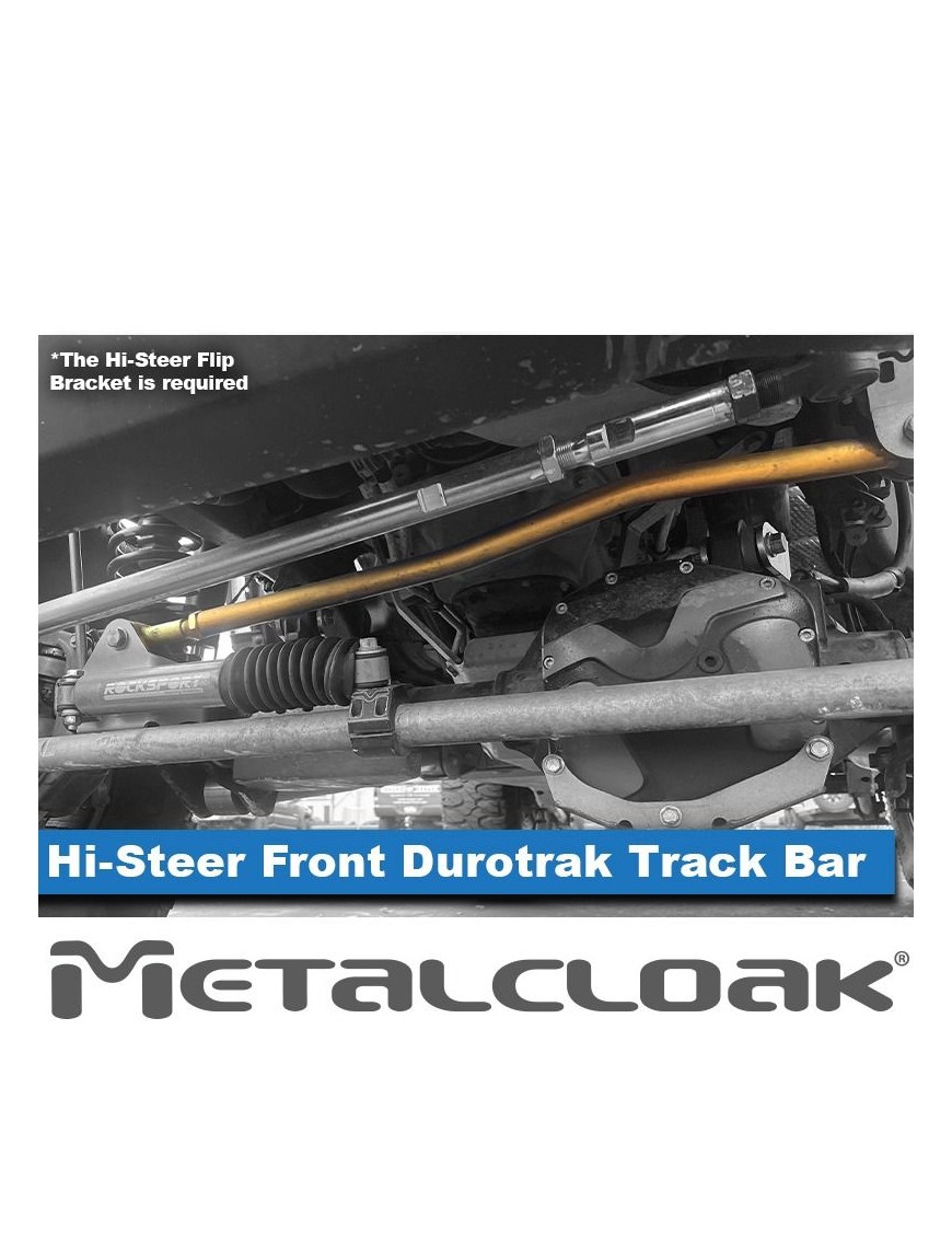 Hi-Steer Front Durotrak Trackbar, JL Wrangler | JT Gladiator