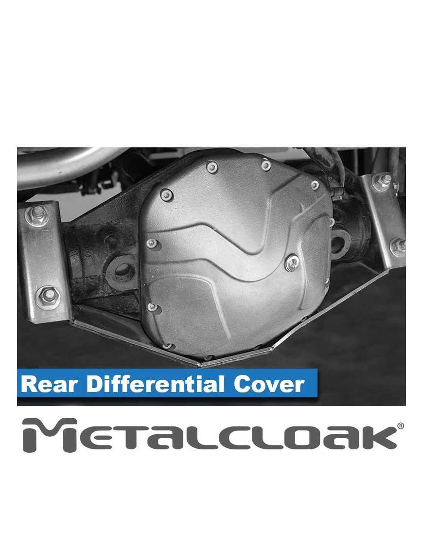 Rear Diff Cover M220 Metalcloak JL WRangler D44