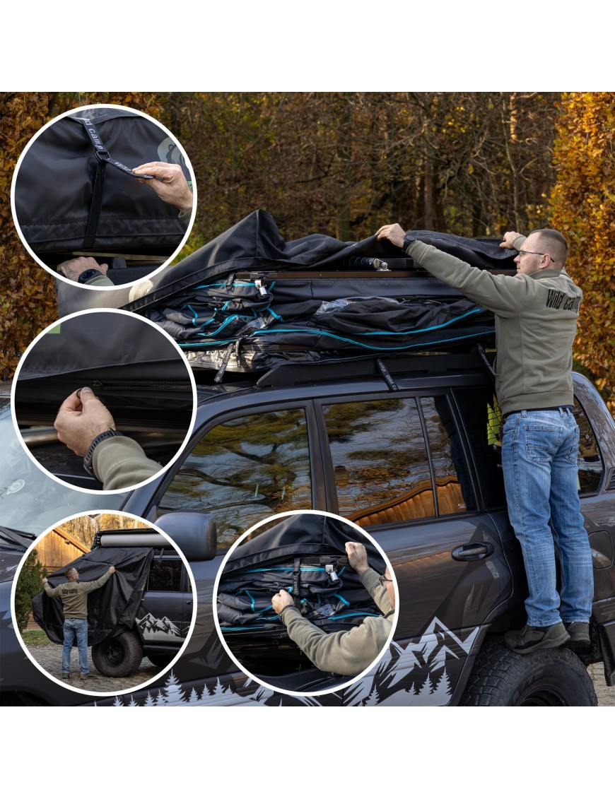 Namiot Dachowy Wild Camp Missisipi II 180 DAY&ampNIGHT + mata Antykondensacyjna