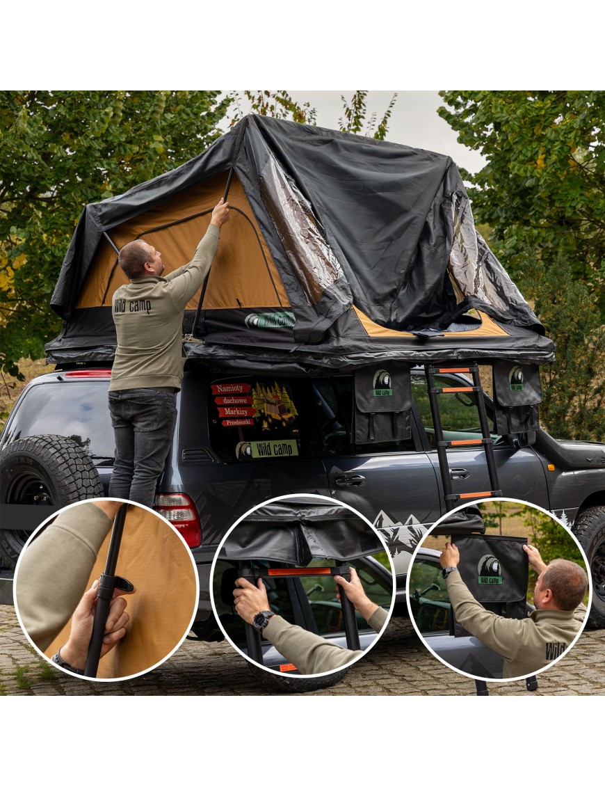 Namiot Dachowy Wild Camp Missouri 190 Slim Military DAY&ampNIGHT 2.0