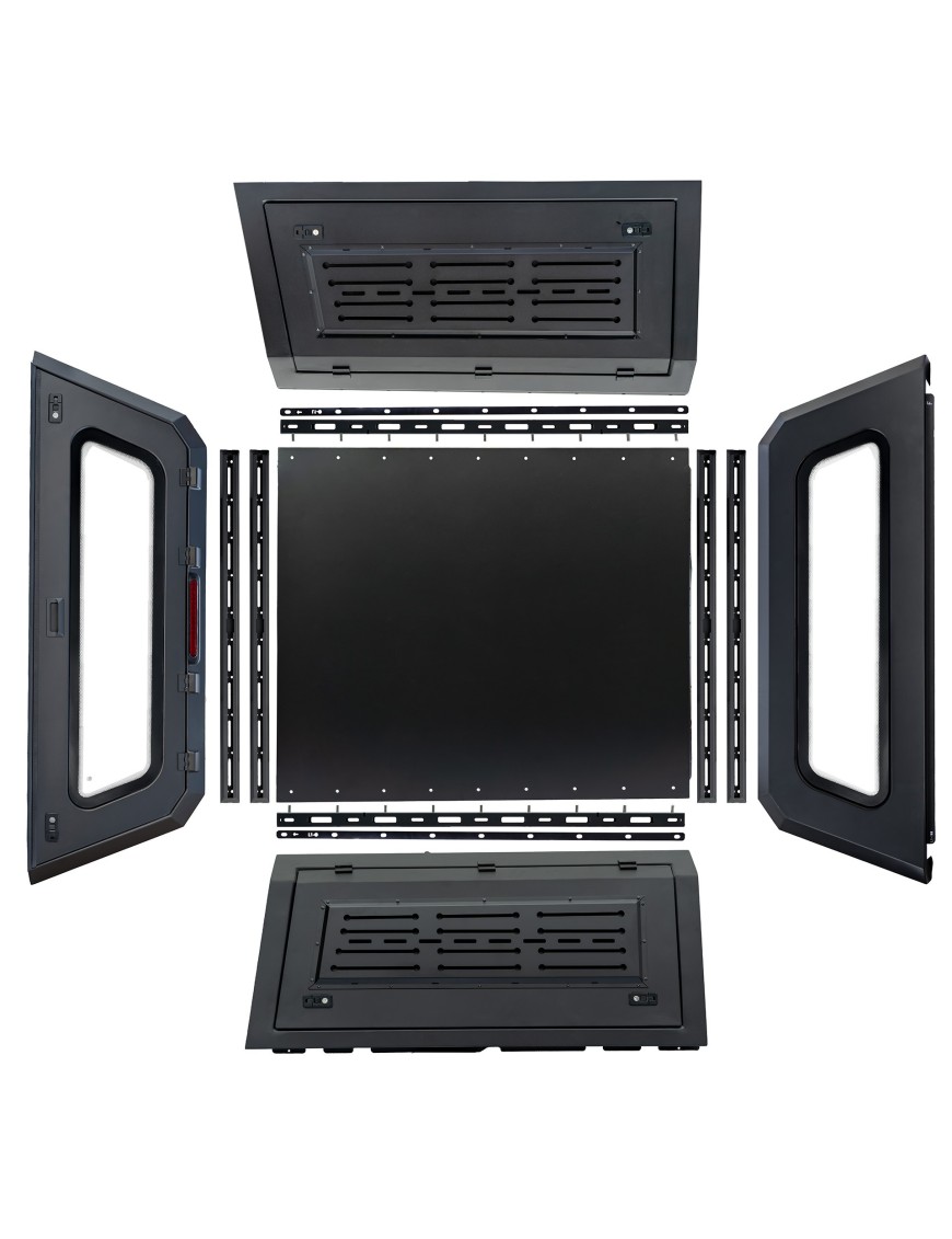 Zabudowa Hardtop Ford Ranger 2012-2022 + 4 belki poprzeczne Zabudowa Hardtop Ford Ranger 2012-2022 + 4 belki poprzeczne