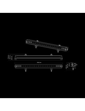 SIBERIA XPA SR LED BAR 22" | 809412A