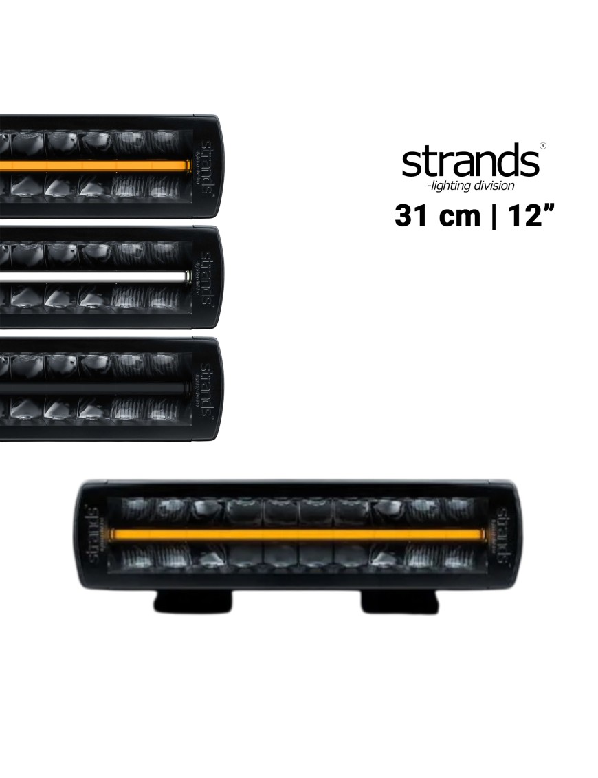 Siberia XPA DR LED Light Bar 12in White/Amber 809426A