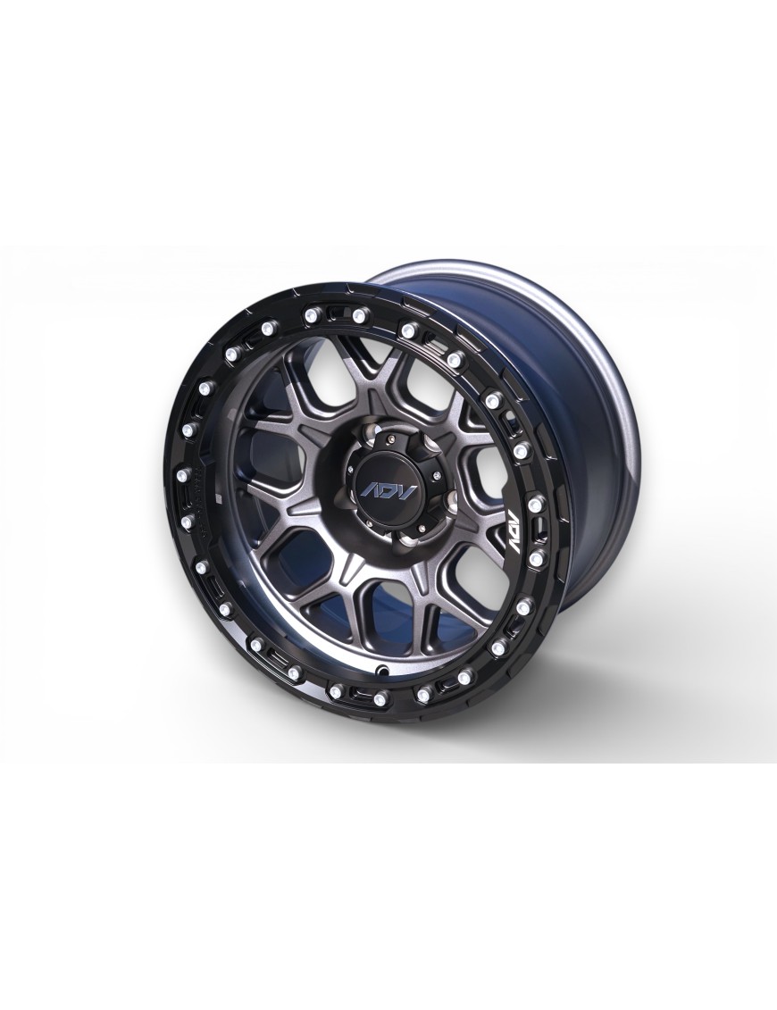 Aluminum Beadlock Wheel 17x9.5 ET-12 5x127 CB71.6 with Xgroove System