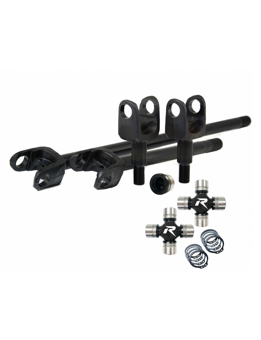 Zestaw półosi przód HD 1350 U-Joint Dana 44 Revolution Gear Rubicon Discovery Series 4340