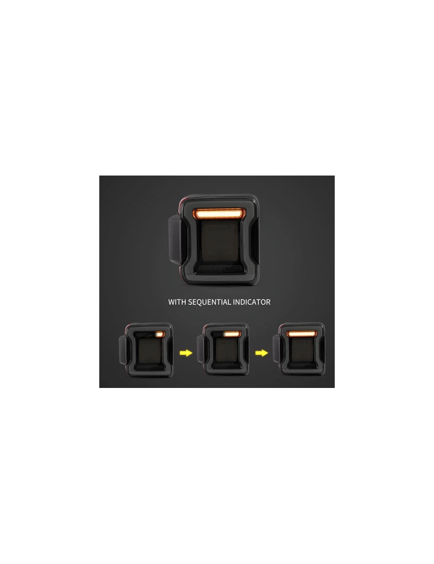 Jeep Wrangler JL tail lights Europe version