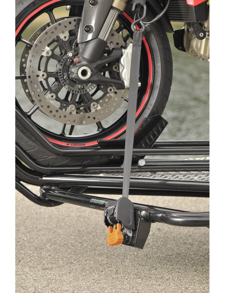 mini self-retracting tie down strap 2.5 cm