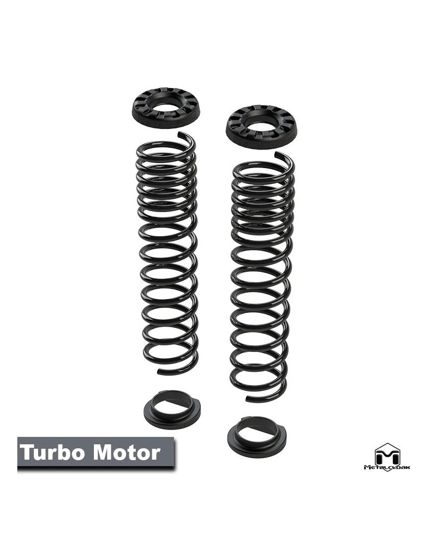 JL Wrangler 2 Door, 2.5" JT Gladiator 1.5" True Dual Rate Coils Front