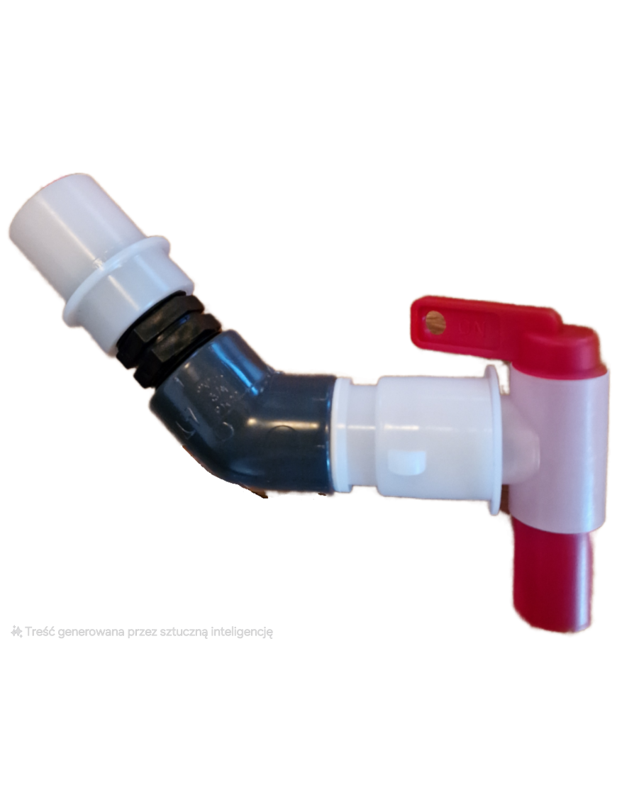 Rotopax 45° vented spigot RX-KRA-45