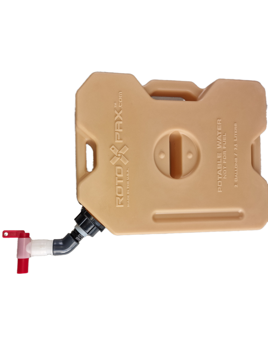 Rotopax 45° vented spigot RX-KRA-45