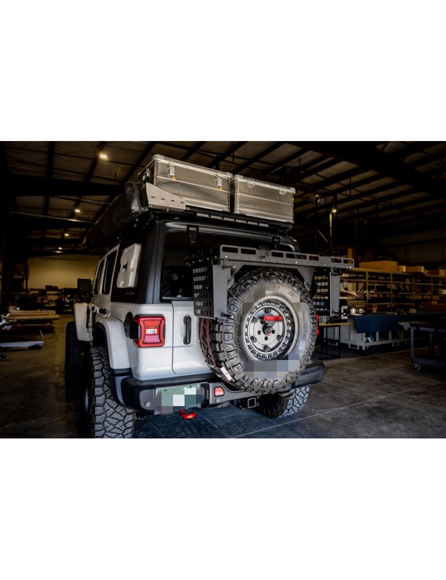 spare tire rack Jeep Wrangler