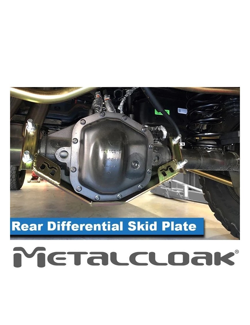JL Wrangler M220 Rear Differential Skid Plate