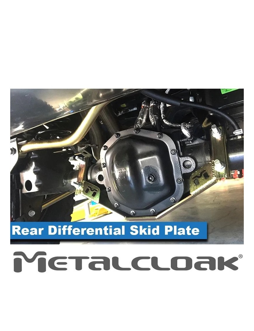 JL Wrangler M220 Rear Differential Skid Plate