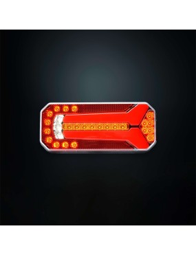 STRANDS 5 FUNC. TAILLIGHT UNIVERSAL RECTANGULAR
