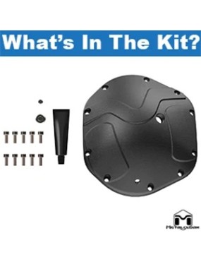 MetalCloak “M” differential cover for Dana 44