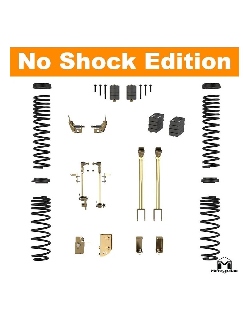 JL Wrangler 2.5" Base Camp Lift Kit
