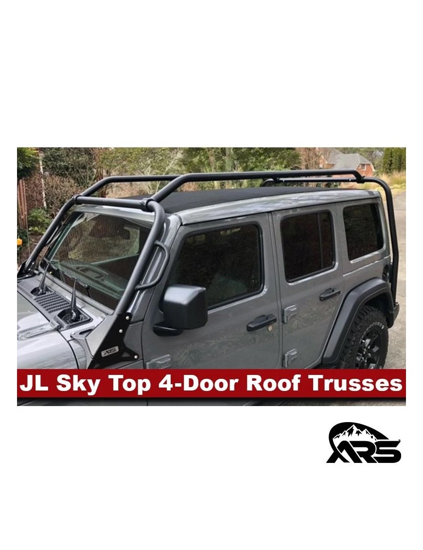 4-Door Rocklander Sky One-Touch Top Roof Trusses | JL Wrangler