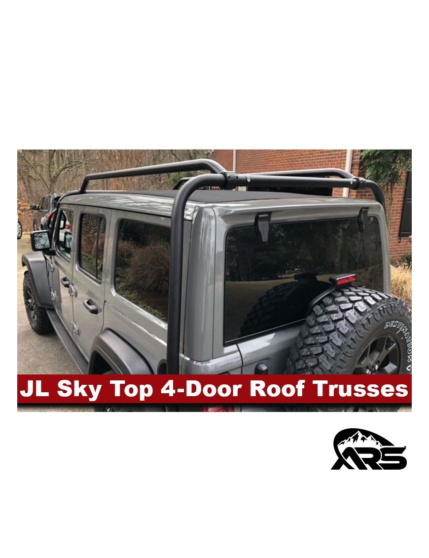 4-Door Rocklander Sky One-Touch Top Roof Trusses | JL Wrangler