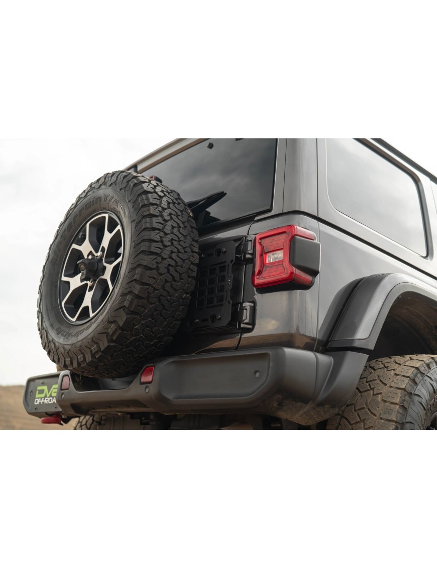 2018-2026 Jeep Wrangler JL Tailgate Reinforcement Molle Panel