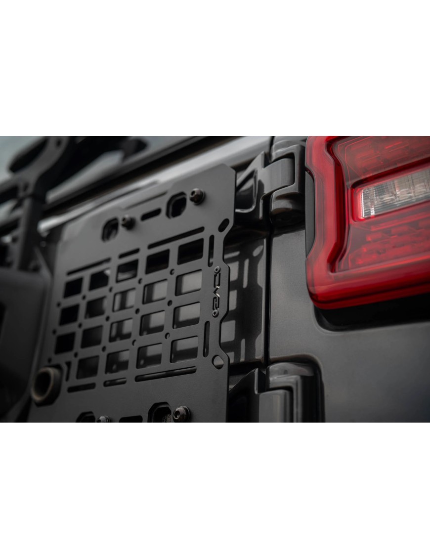 2018-2026 Jeep Wrangler JL Tailgate Reinforcement Molle Panel