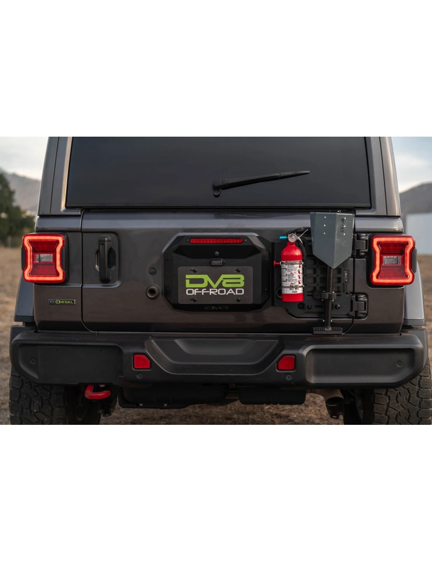 2018-2026 Jeep Wrangler JL Tailgate Reinforcement Molle Panel